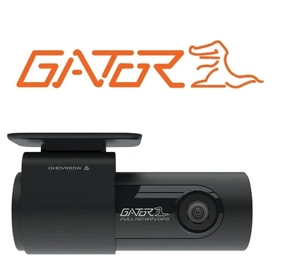 $119 • Buy Gator 1080P Barrel Dash Cam With WiFi + GPS Black Box GHDVR85W