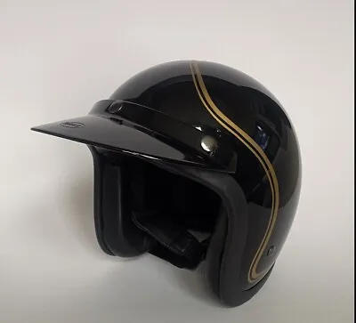 Genuine Bell Helmets Steve McQueen Motorcycle Helmet 3/4 Size For Display • $95