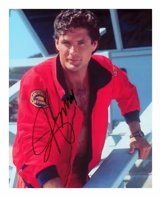 David Hasselhoff - Baywatch Autograph Signed Pp Photo Poster • £6.89
