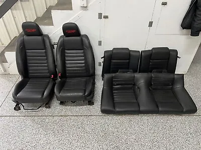 2007-2009 Ford Mustang Shelby GT500 Leather Front Rear Seats Coupe - OEM • $600