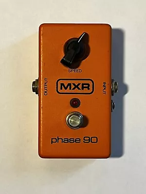 Vintage 1981 MXR Phase 90 Phase Shifter Effects Pedal W/original Box • $225