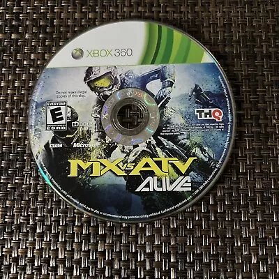 MX Vs. ATV Alive (Microsoft Xbox 360 2011) - Disc Only Tested Working • $6.99