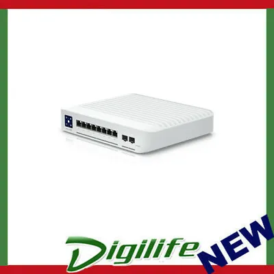 $829 • Buy Ubiquiti Switch Enterprise 8-port PoE+ 8x2.5GbE, Ideal For Wi-Fi 6 AP, 2xSFP+