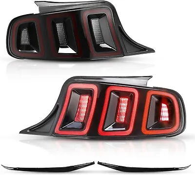 Red Lens LED Sequential Tail Lights For 2010-2014 Ford Mustang Brake Rear Lamp • $264.49