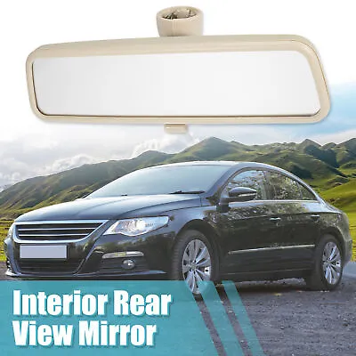 Beige Car Interior Inner Rearview Mirror For Volkswagen Jetta MK4 1999-2004  • $18.94