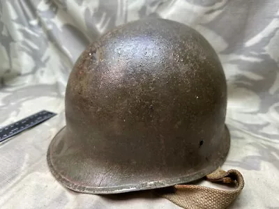 Original WW2 US Army M1 Helmet Front Seam • $37.90