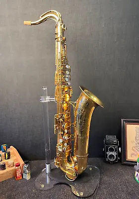 RARE Martin Committee III RCM Tenor Sax - GOLD PLATE • $5500