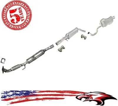 Converter Muffler Exhaust System For Volkswagen Beetle 99-03 & Golf 00-02 1.8L • $984