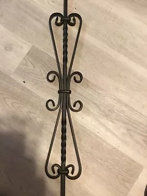 5x 1/2*44 In Wrought Iron Balusters Scroll Metal Stair Spindles • $40