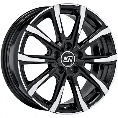 Alloy Wheel Msw Msw 79 7.5x18 5x112 Gloss Black Full Polished W19334003t56 • $276