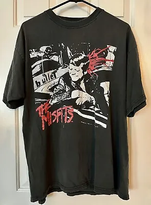 Misfits Bullet T-shirt Xl Danzig Vintage Souls Ablaze 1998 Kennedy Dead On Red • $199.99