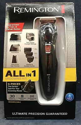 REMINGTON ALL-IN-1 Nose Ear Hair Beard Rechargeable Precision Trimmer & Shaver • $34.99