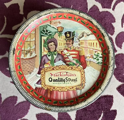 £4.99 • Buy Vintage Mackintosh  Quality Street Assortment Empty Tin Made In England