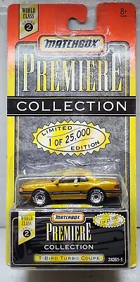 Matchbox Ford Thunderbird Turbo Coupe World Class 2 1995 Premiere Collection • $10.99