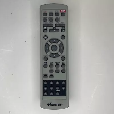 Genuine OEM Memorex HS-M449PB-GY-320 DVD Player Remote Control Tested Working • $7.95