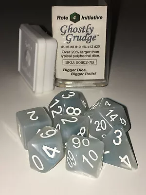 Role For Initiative Ghostly Grudge DND Dice Set • $11