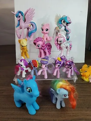 My Little Pony Lot Of 14 Mixed Ponies Pegasus Unicorn Celestia 3  To 5.5   Loose • $45