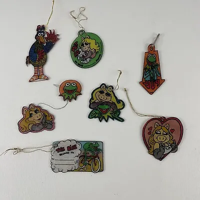 Shrinky Dinks Henson Muppets Lot Christmas Ornaments Colorforms Vintage 80s Toys • $29