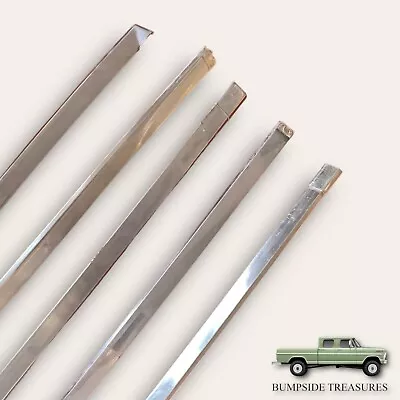 1967-1979 Ford F-100 F-250 Truck Partial Set Front Stainless Windshield Trim OEM • $125