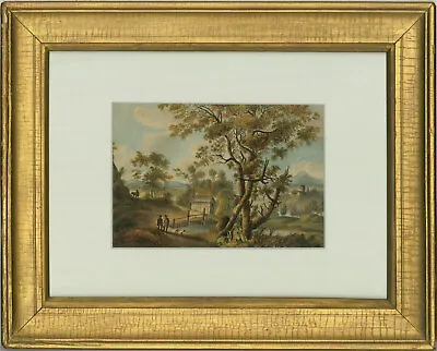 £196 • Buy 18th Century Watercolour - An Autumn Day