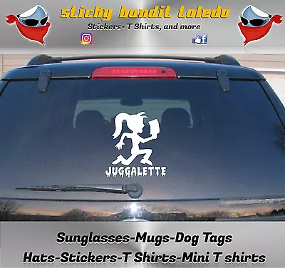 $6 • Buy ICP Juggalette 6 Inch Window Vinyl Decal 