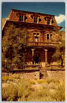 Virginia City NV~Savage Mining Co Office~Gingerbread Architecture~1950s Postcard • $8.99