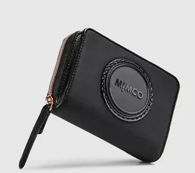 $73 • Buy MIMCO Serenity Medium Neoprene Pouch Wallet Clutch Purse Black •  RRP $99