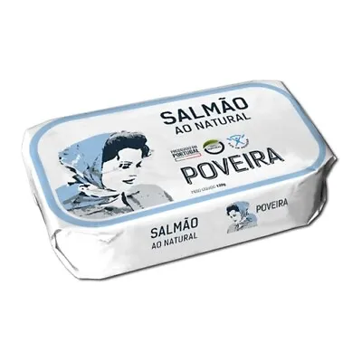 1XCan POVEIRA Portuguese Mackerel Fillets In Olive Oil /Salmon Fillets In Brine  • $11.17