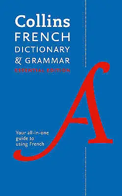 Collins French Dictionary & Grammar. Essential Edition. Paper Back • £2.97