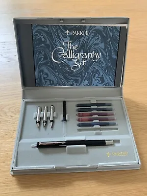 £25 • Buy A Calligraphy Parker Pen Set, In Original Box.