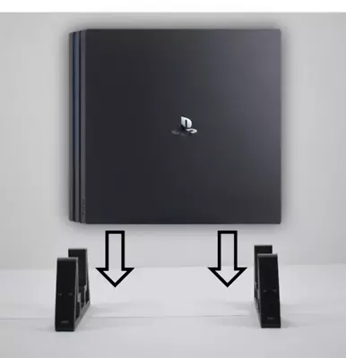 $18.59 • Buy PS4 Pro Console Vertical Stand Adjustable, Diffrent Colours Available