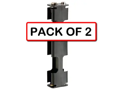 (PACK OF 2) VELLEMAN BH342B BATTERY HOLDER FOR 4 X AA-CELL (WITH SNAP TERMINALS) • $11.97