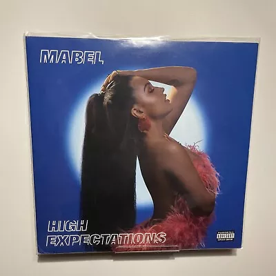 Mabel-High Expectations 2x Vinyl LP (VG+/EX) Limited Blue Vinyl (2019) • $21.69