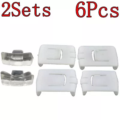 2Set Seat Rail Runner Clip Slider Guide Piece Fits VW MK3 MK2 MK1 Golf Corrado • $5.32