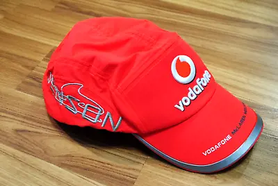 Vodafone Mclaren Mercedes Formula 1 Team Cap Sergio Jenson One Size Adult Orange • $29.99