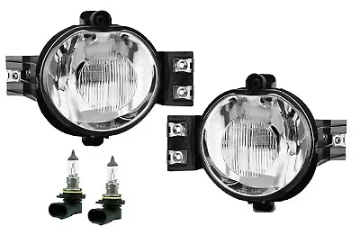 Fog Lights Pair For 02-08 Dodge Ram 1500 2500 3500/04-06 Dodge Durango Glass • $24.99