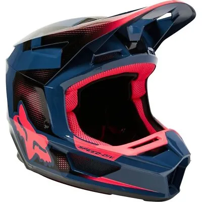 NEW Fox V2 Dier Dark Indigo MIPS Dirt Bike Helmet • $279