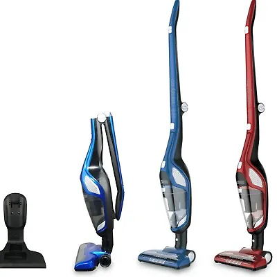 Zanussi Handy Go 2-in-1 Rechargeable Cordless Vacuum Cleaner In Red • £75