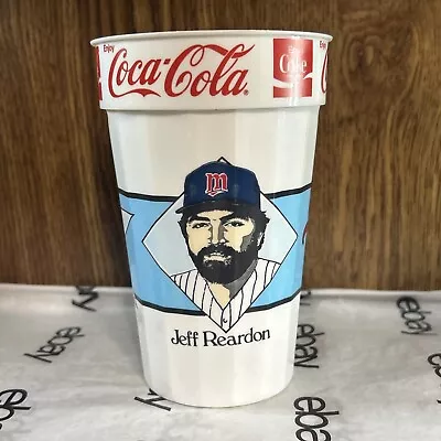 Vintage MLB Minnesota Twins Metrodome Coca Cola Cup Jeff Reardon • $13.99