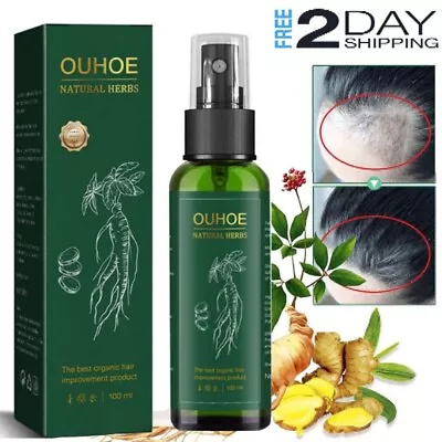 £7.45 • Buy 100ml Hair Thickening Spray For Hair Growth Serum Spray Biotin & Ginseng Nourish