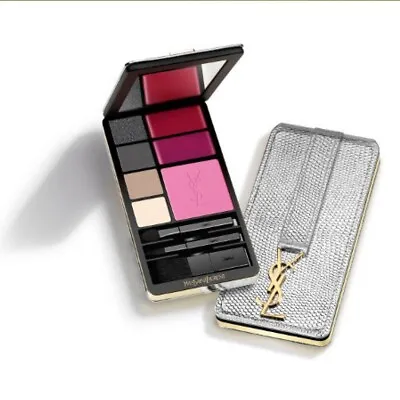 YVES SAINT LAURENT Very YSL Silver Edition Make-Up Palette RRP £55 • £43