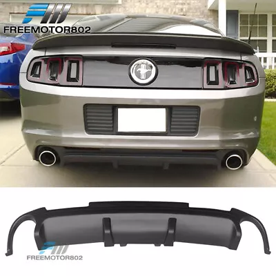 Fits 13-14 Mustang Rear Bumper Diffuser Lip California Special CS Boss302 PP • $132.98