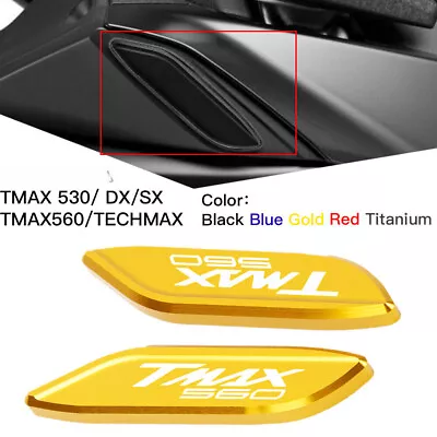 TMAX 560 Side Mirror Hole Cap Cover For YAMAHA T-MAX 560 TECHMAX TMAX 530 DX SX • $23.87