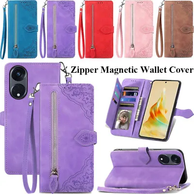 For OPPO Find X5 X6 Pro Lite Reno8 A58 A78 Leather Wallet Card Case Flip Cover • $15.99