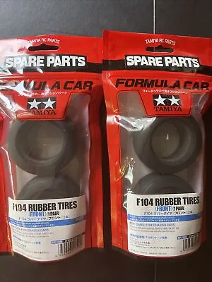 Tamiya SP1399 51399 F104 Rubber Tires Front 1 Pair X 2 Packages • $27