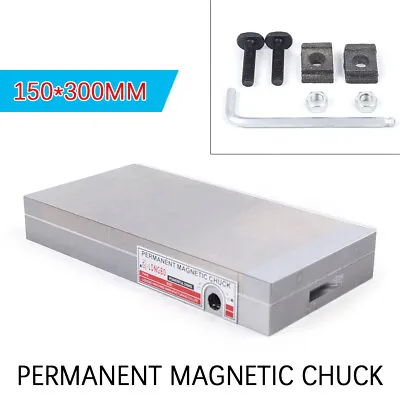  6X12 Inch Magnetic Chuck Permanent Grinding Large Suction W/Removable Handle • $122.55