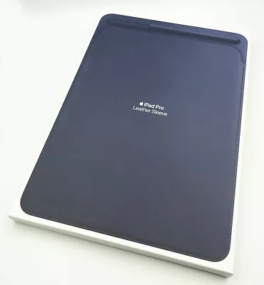 £19.99 • Buy Official Apple IPad Pro 10.5'' Leather Sleeve Tablet Case - Midnight Blue