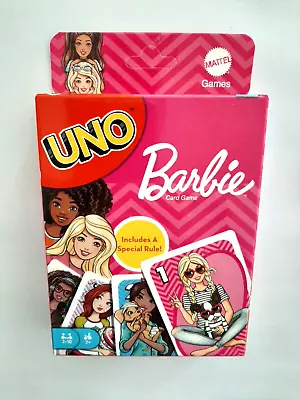 Mattel Barbie UNO Card Game - New - Free Post • $19.99