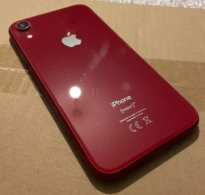 Apple IPhone XR 64GB Unlocked Smartphone Mobile Product Red - Used • £109.99