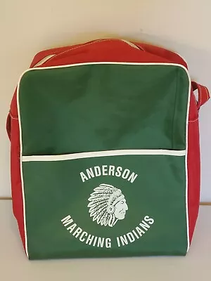 Backpack Anderson High School Band Marching Indians Vintage 1980's Band Tours • $49.99